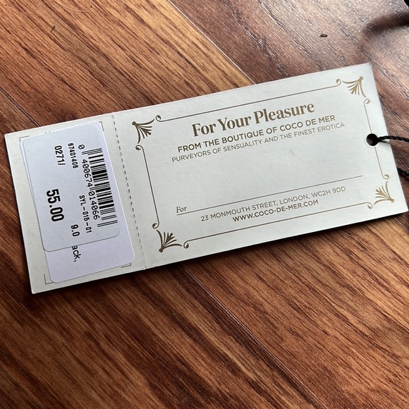 Coco de Mer Strappy Thong - Picture 4 of 4